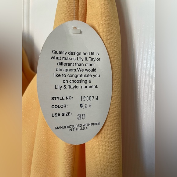 Lily & Taylor Blazer Suit size 30W - Picture 14 of 16